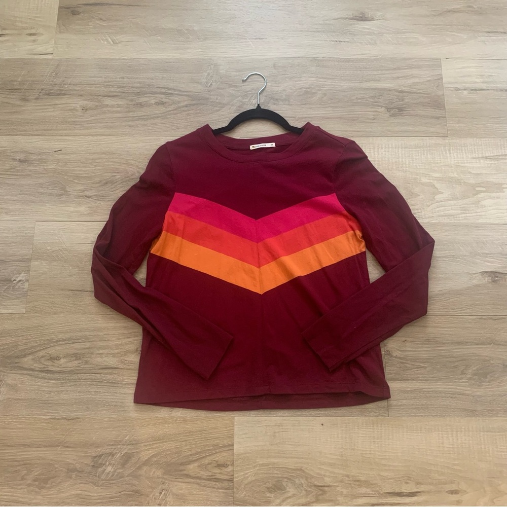 Marine Layer Chevron LS T-shirt
